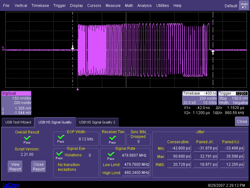 Teledyne LeCroy - Data - QPHY-USB